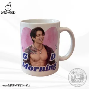 BTS Jungkook Good Morning Mug Edition